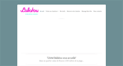 Desktop Screenshot of hotel-ballahou.com
